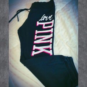 VS PINK joggers